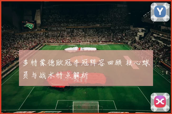 多特蒙德欧冠夺冠阵容回顾 核心球员与战术特点解析